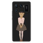 Senada Xiaomi Mi 11 Ultra İle Uyumlu Kılıf Silikon Desenli Resimli Uv Kapak Kolejli Leopar