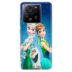Senada Xiaomi Mi 13T - Mi 13T Pro ile Uyumlu Kılıf Resimli Desenli Silikon ElsaAnnaOlaf