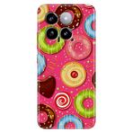 Senada Xiaomi Mi 14 İle Uyumlu Kılıf Desenli Baskılı Silikon Donut