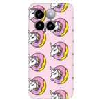 Senada Xiaomi Mi 14 İle Uyumlu Kılıf Desenli Baskılı Silikon Unicorn Donut