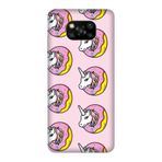 Senada Xiaomi Poco X3 Nfc/Pro İle Uyumlu Kılıf Silikon Korumalı Arka Kapak - Unicorn Donut
