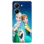 Senada Xiaomi Poco X7 Pro ile Uyumlu Kılıf Tema Trendy Silikon Baskılı ElsaAnnaOlaf