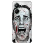 Senada Xiaomi Poco X7 Pro Telefon İle Uyumlu Kılıfı Dekoratif Silikon Baskılı Kapak Americanpsycho