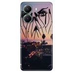 Senada Xiaomi Poco X7 Pro Telefon İle Uyumlu Kılıfı Dekoratif Silikon Baskılı Kapak Cloud Girl