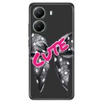 Senada Xiaomi Poco X7 Pro Telefon İle Uyumlu Kılıfı Dekoratif Silikon Baskılı Kapak Cute Kurdele