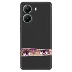 Senada Xiaomi Poco X7 Pro Telefon İle Uyumlu Kılıfı Dekoratif Silikon Baskılı Kapak Gizli Bakış