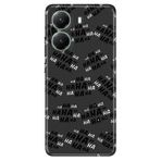 Senada Xiaomi Poco X7 Pro Telefon İle Uyumlu Kılıfı Dekoratif Silikon Baskılı Kapak Hahaha