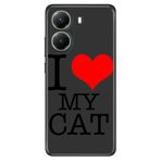 Senada Xiaomi Poco X7 Pro Telefon İle Uyumlu Kılıfı Dekoratif Silikon Baskılı Kapak İlovecat