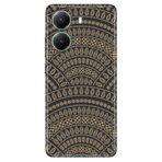 Senada Xiaomi Poco X7 Pro Telefon İle Uyumlu Kılıfı Dekoratif Silikon Baskılı Kapak Mat Mandala