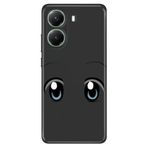 Senada Xiaomi Poco X7 Pro Telefon İle Uyumlu Kılıfı Dekoratif Silikon Baskılı Kapak Şirin Bakış
