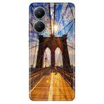 Senada Xiaomi Poco X7 Pro Telefon İle Uyumlu Kılıfı Dekoratif Silikon Baskılı Kapak Walking Bridge