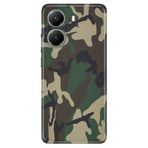 Senada Xiaomi Poco X7 Pro Telefon İle Uyumlu Kılıfı Renkli Silikon Baskılı Tpu Asker Deseni