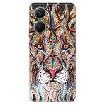 Senada Xiaomi Poco X7 Pro Telefon İle Uyumlu Kılıfı Renkli Silikon Baskılı Tpu Aslan Mandala