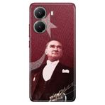 Senada Xiaomi Poco X7 Pro Telefon İle Uyumlu Kılıfı Renkli Silikon Baskılı Tpu M.K Atatürk