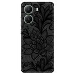 Senada Xiaomi Poco X7 Pro Telefon İle Uyumlu Kılıfı Renkli Silikon Baskılı Tpu Mandala Gül