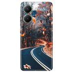 Senada Xiaomi Poco X7 Pro Telefon İle Uyumlu Kılıfı Renkli Silikon Baskılı Tpu Romantik Yol
