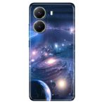 Senada Xiaomi Poco X7 Pro Telefon İle Uyumlu Kılıfı Renkli Silikon Baskılı Tpu Uzay Boşluğu