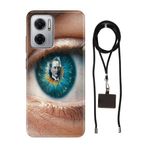 Senada Xiaomi Redmi 10 5g ile Uyumlu Kılıf Atatürk Yolunda Desenli Silikon İpli Boyun Askı Aparatı