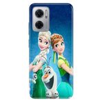 Senada Xiaomi Redmi 10 5G ile Uyumlu Kılıf Resimli Desenli Silikon ElsaAnnaOlaf
