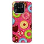 Senada Xiaomi Redmi 10A İle Uyumlu Kılıf Silikon Desenli Resimli Kapak Donut