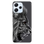 Senada Xiaomi Redmi 12 İle Uyumlu Kılıf Kamera Korumalı Silikon Desenli Resimli Kapak Kara Aslan