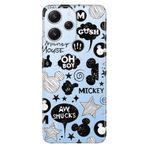 Senada Xiaomi Redmi 12 İle Uyumlu Kılıf Kamera Korumalı Silikon Desenli Resimli Kapak Mickeyyyyy