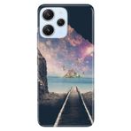 Senada Xiaomi Redmi 12 İle Uyumlu Kılıf Kamera Korumalı Silikon Desenli Resimli Kapak Tren Yolu