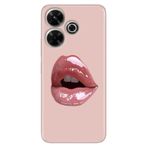 Senada Xiaomi Redmi 13 4G ile Uyumlu Kılıf HD Desenli Silikon Lipstick Uyumlu