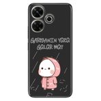 Senada Xiaomi Redmi 13 4G İle Uyumlu Kılıf Uv-Color Telefon İle Uyumlu Kılıfı Garibanın Yüzü