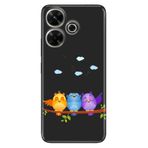 Senada Xiaomi Redmi 13 4G İle Uyumlu Kılıf Uv-Color Telefon İle Uyumlu Kılıfı Kuşlar