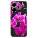 Senada Xiaomi Redmi 13 4G İle Uyumlu Kılıf Uv-Color Telefon İle Uyumlu Kılıfı Mor Orkide