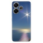 Senada Xiaomi Redmi 13 4G İle Uyumlu Kılıf Uv-Color Telefon İle Uyumlu Kılıfı Sakin Deniz