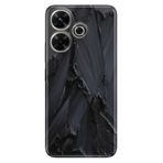 Senada Xiaomi Redmi 13 4G İle Uyumlu Kılıf Uv-Color Telefon İle Uyumlu Kılıfı Siyah Beton