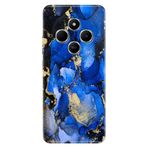 Senada Xiaomi Redmi 14C 6.88" İle Uyumlu Kılıf Telefon İle Uyumlu Kılıfı Baskılı Simli Ametist Taşı