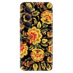 Senada Xiaomi Redmi 15 6.9" Kapak ile Uyumlu Kılıf Dekoratif Silikon Baskılı Kapak Khokhloma