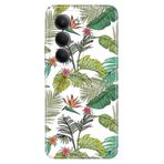 Senada Xiaomi Redmi 15 6.9" Kapak ile Uyumlu Kılıf Dekoratif Silikon Baskılı Kapak Tropical