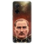 Senada Xiaomi Redmi A5 6.88" ile Uyumlu Kılıf Tema Art Desenli Baskılı Silikon Asil Atatürk