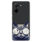 Senada Xiaomi Redmi A5 İle Uyumlu Kılıf Dekoratif Silikon Baskılı Kapak Cix Kedi