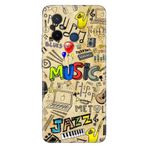 Senada Xiaomi Redmi Note 12 5G İle Uyumlu Kılıf Silikon Desenli Resimli Kapak 80'S Music