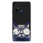 Senada Xiaomi Redmi Note 12 5G İle Uyumlu Kılıf Silikon Desenli Resimli Kapak Cix Kedi