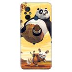 Senada Xiaomi Redmi Note 12 5G İle Uyumlu Kılıf Silikon Desenli Resimli Kapak Kungfu Panda