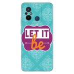 Senada Xiaomi Redmi Note 12 5G İle Uyumlu Kılıf Silikon Desenli Resimli Kapak Let İt Be