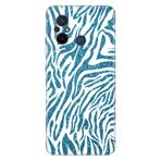 Senada Xiaomi Redmi Note 12 5G İle Uyumlu Kılıf Silikon Desenli Resimli Kapak Parıldayan Zebra