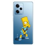 Senada Xiaomi Redmi Note 12 Pro 5g ile Uyumlu Kılıf Resimli Desenli Silikon CRDSimpsonKarakters250