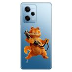 Senada Xiaomi Redmi Note 12 Pro 5g ile Uyumlu Kılıf Resimli Desenli Silikon KarakterGarfield