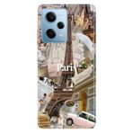 Senada Xiaomi Redmi Note 12 Pro 5g ile Uyumlu Kılıf Resimli Desenli Silikon Paris