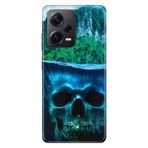 Senada Xiaomi Redmi Note 12 Pro 5G İle Uyumlu Kılıf Silikon Desenli Resimli Kapak Gizemli Orman