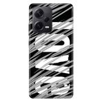 Senada Xiaomi Redmi Note 12 Pro 5G İle Uyumlu Kılıf Silikon Desenli Resimli Kapak Gri Aşk Love Tema