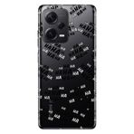 Senada Xiaomi Redmi Note 12 Pro 5G İle Uyumlu Kılıf Silikon Desenli Resimli Kapak Hahaha