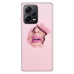 Senada Xiaomi Redmi Note 12 Pro 5G İle Uyumlu Kılıf Silikon Desenli Resimli Kapak Saklı Aşk